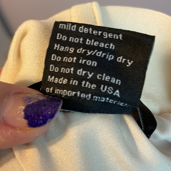 Bliss Tulle Ashley Cream Off White Tulle Skirt size XS - Picture 6 of 14